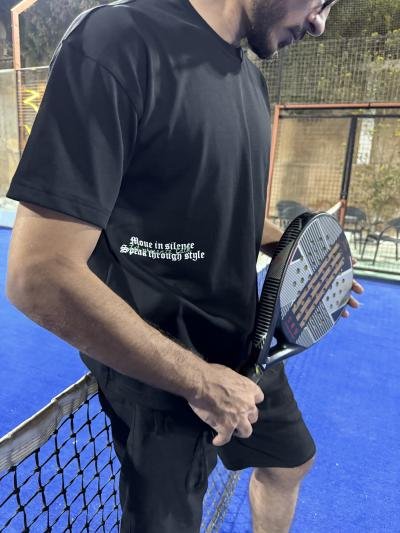 URBANCE-SILENCE TEE (black)