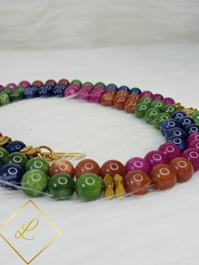 سبحة عقيق الوان