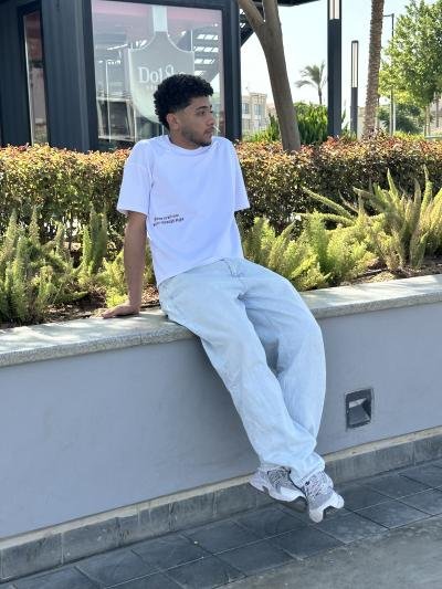 URBANCE-SILENCE TEE (white)