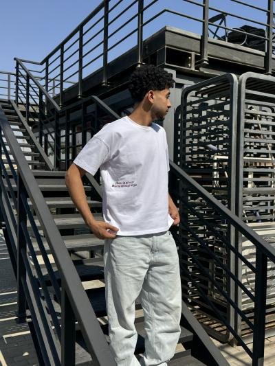 URBANCE-SILENCE TEE (white)