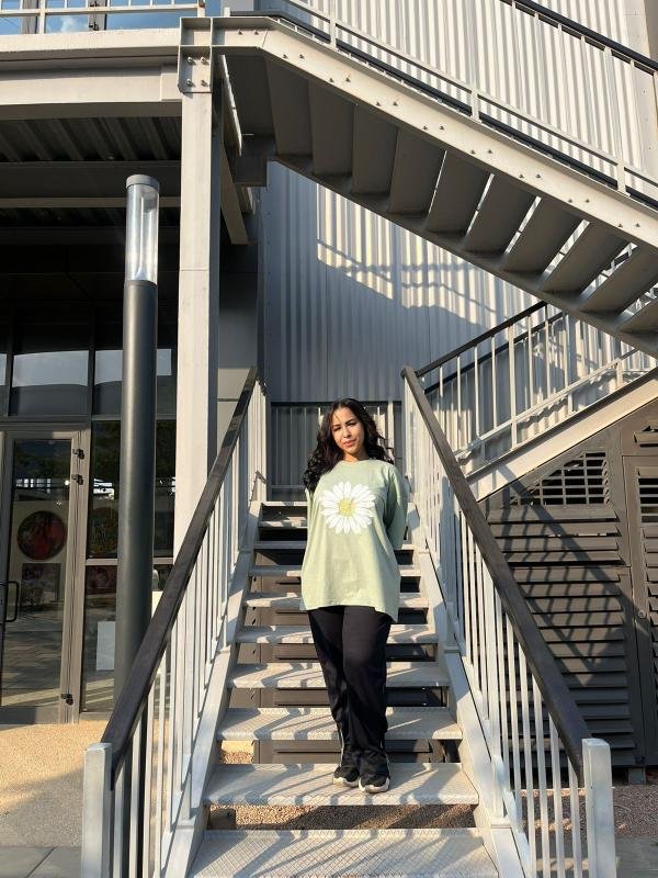 Mint green oversized t-shirt