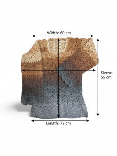 Caramel Bloom Blouse